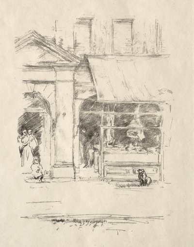 Slakterens hund av James McNeill Whistler