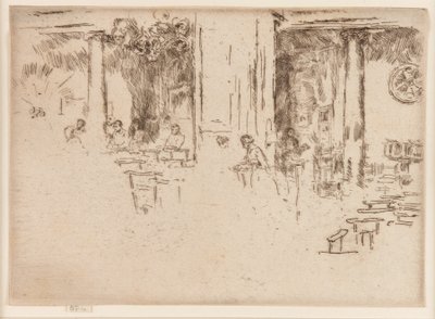 Kirken - Brussel (tilbedelse) av James Abbott McNeill Whistler