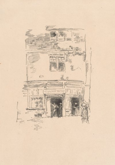 Klokkemakerne, Paimpol av James Abbott McNeill Whistler