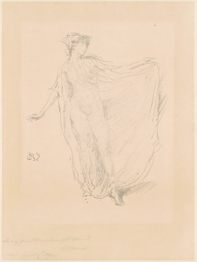 Den dansende jenta av James Abbott McNeill Whistler