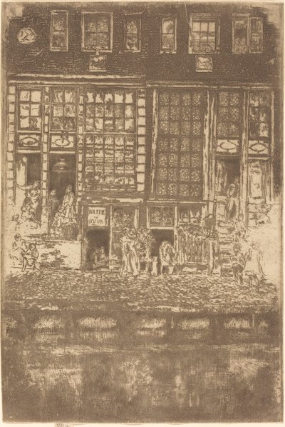 Det broderte gardinet av James Abbott McNeill Whistler