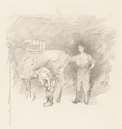 Hovslagerne av James Abbott McNeill Whistler
