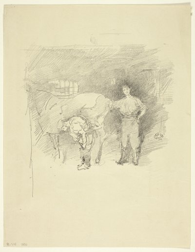Hovslagerne av James Abbott McNeill Whistler