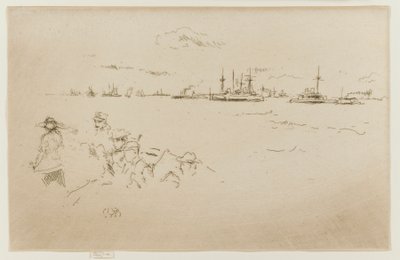Flåten: Overvåkere av James Abbott McNeill Whistler