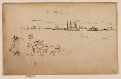 Flåten: Overvåkere av James Abbott McNeill Whistler