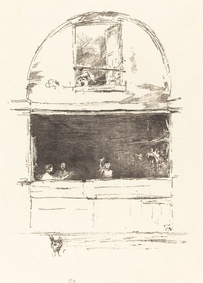 The Forge, Passage du Dragon av James Abbott McNeill Whistler