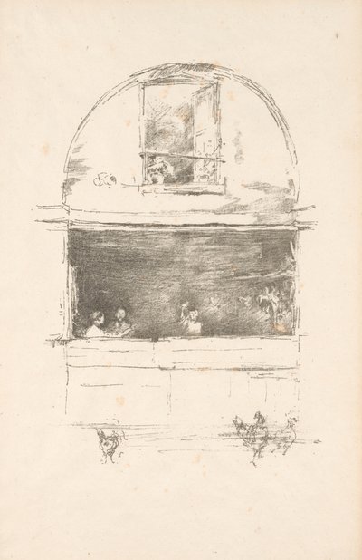 The Forge, Passage du Dragon av James Abbott McNeill Whistler