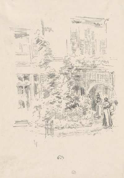 Hageverandaen av James Abbott McNeill Whistler