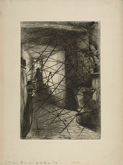 Kjøkkenet av James Abbott McNeill Whistler