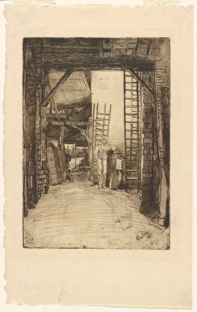 Lime-brenneren av James Abbott McNeill Whistler