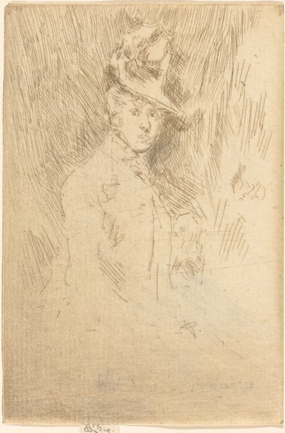 Den lille hatten av James Abbott McNeill Whistler