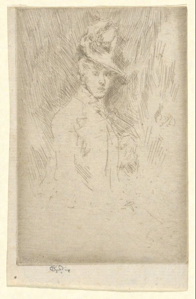 Den lille hatten av James Abbott McNeill Whistler