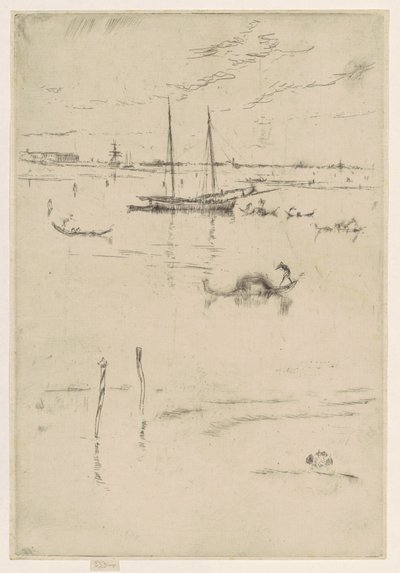 Den lille lagunen av James Abbott McNeill Whistler