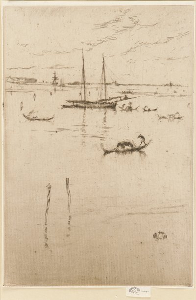 Den lille lagunen av James Abbott McNeill Whistler