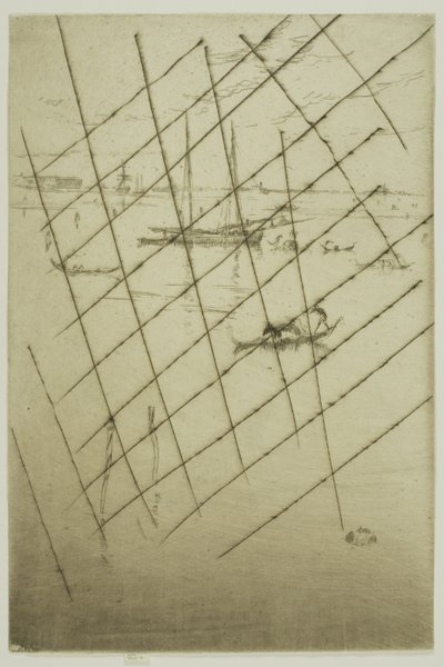Den lille lagunen av James Abbott McNeill Whistler