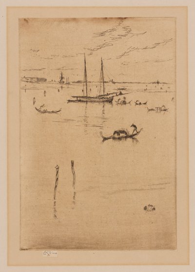 Den lille lagunen av James Abbott McNeill Whistler