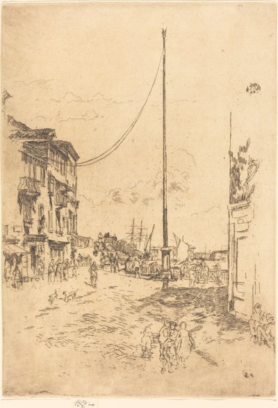 Den lille masten av James Abbott McNeill Whistler