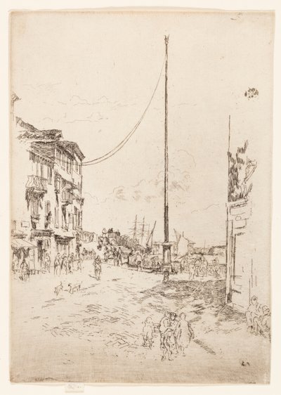 Den lille masten av James Abbott McNeill Whistler