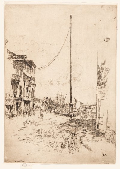 Den lille masten av James Abbott McNeill Whistler