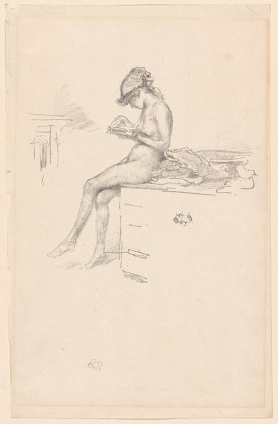 Den lille nakenmodellen, Reading av James Abbott McNeill Whistler