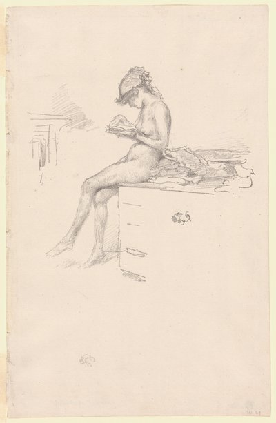Den lille nakenmodellen, Reading av James Abbott McNeill Whistler