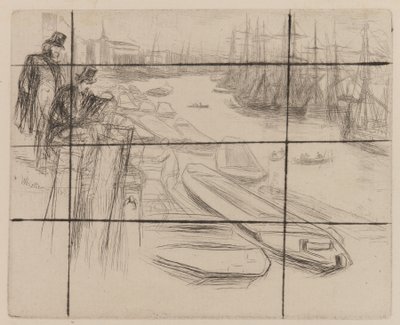 Det lille bassenget av James Abbott McNeill Whistler