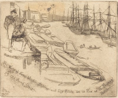 Det lille bassenget av James Abbott McNeill Whistler