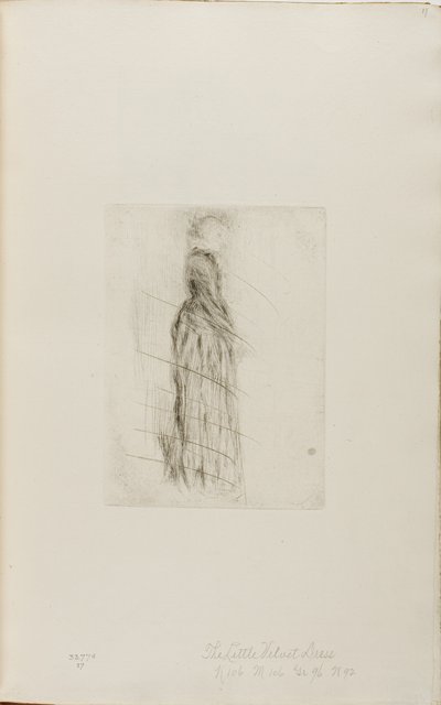 Den lille fløyelskjolen av James Abbott McNeill Whistler