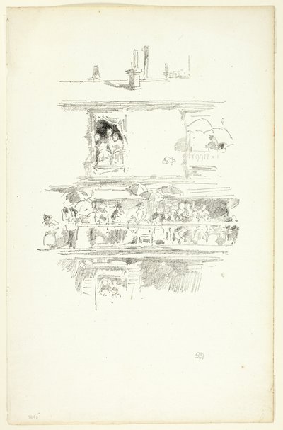 Den lange balkongen av James Abbott McNeill Whistler