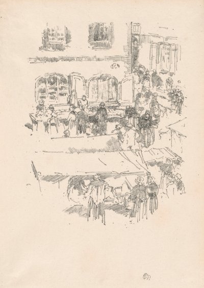 Markedsplassen, Vitre av James McNeill Whistler