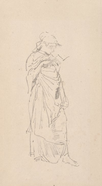 Romanen - lesende jente av James McNeill Whistler