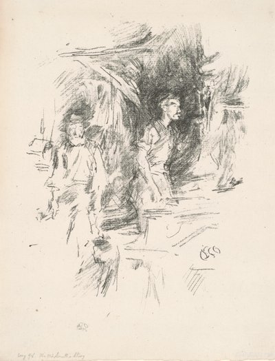 Den gamle Smiths historie av James Abbott McNeill Whistler