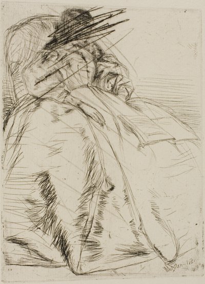 Den åpne boken av James Abbott McNeill Whistler