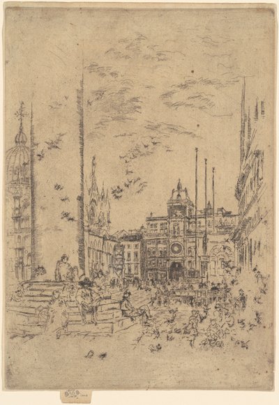 Piazzettaen av James Abbott McNeill Whistler