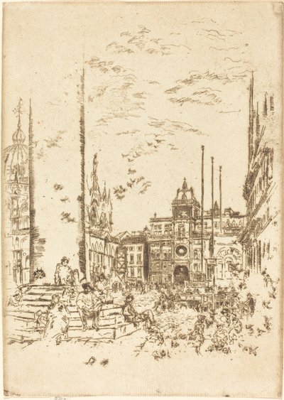 Piazzettaen av James Abbott McNeill Whistler