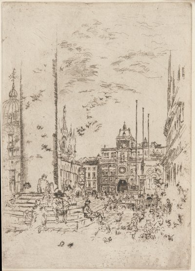 Piazzettaen av James Abbott McNeill Whistler