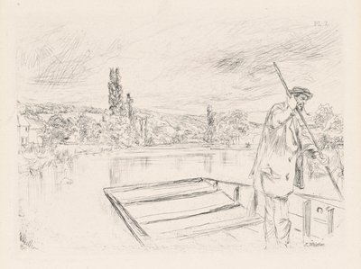 The Punt av James Abbott McNeill Whistler