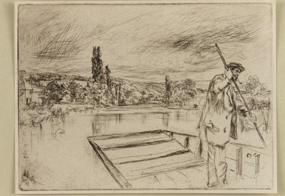 The Punt av James Abbott McNeill Whistler