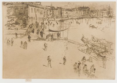 The Riva, nr. 2 av James Abbott McNeill Whistler
