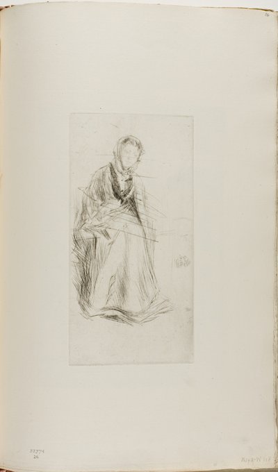Den skotske enken av James Abbott McNeill Whistler