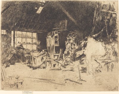 The Smithy av James Abbott McNeill Whistler