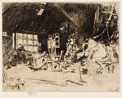 The Smithy av James Abbott McNeill Whistler