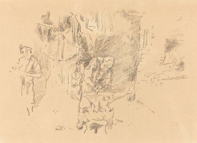 The Sunny Smithy av James Abbott McNeill Whistler