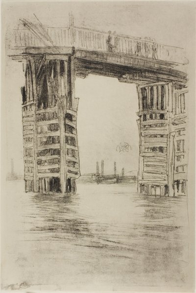 Den høye broen av James Abbott McNeill Whistler