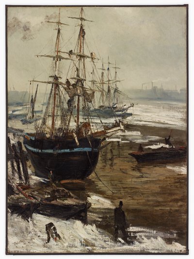 Themsen i is av James Abbott McNeill Whistler