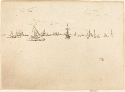 Turret-skipet av James Abbott McNeill Whistler