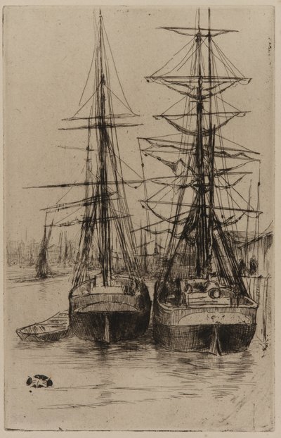 De to skipene av James Abbott McNeill Whistler