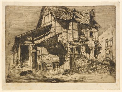 Den usikre leiegården av James Abbott McNeill Whistler