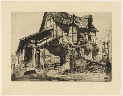Den usikre leiegården av James Abbott McNeill Whistler