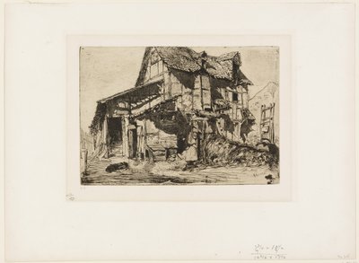 Den usikre leiegården av James Abbott McNeill Whistler